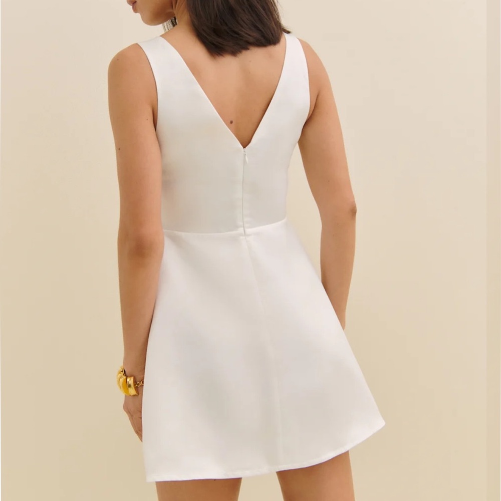 Reformation White Zenni Dress - Picture 2 of 6